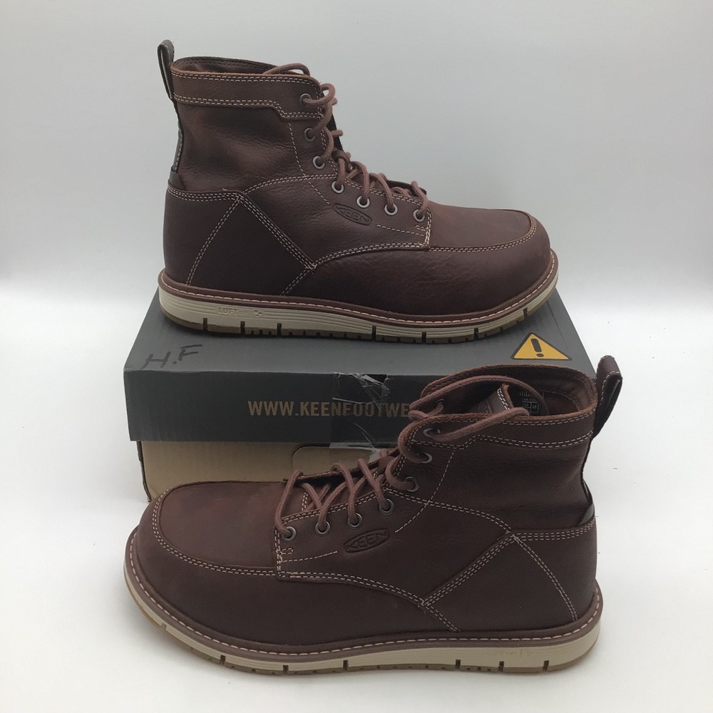 Keen Utility San Jose 6" Aluminum Toe Waterproof Work Boots Mens Size 10.5 D NEW